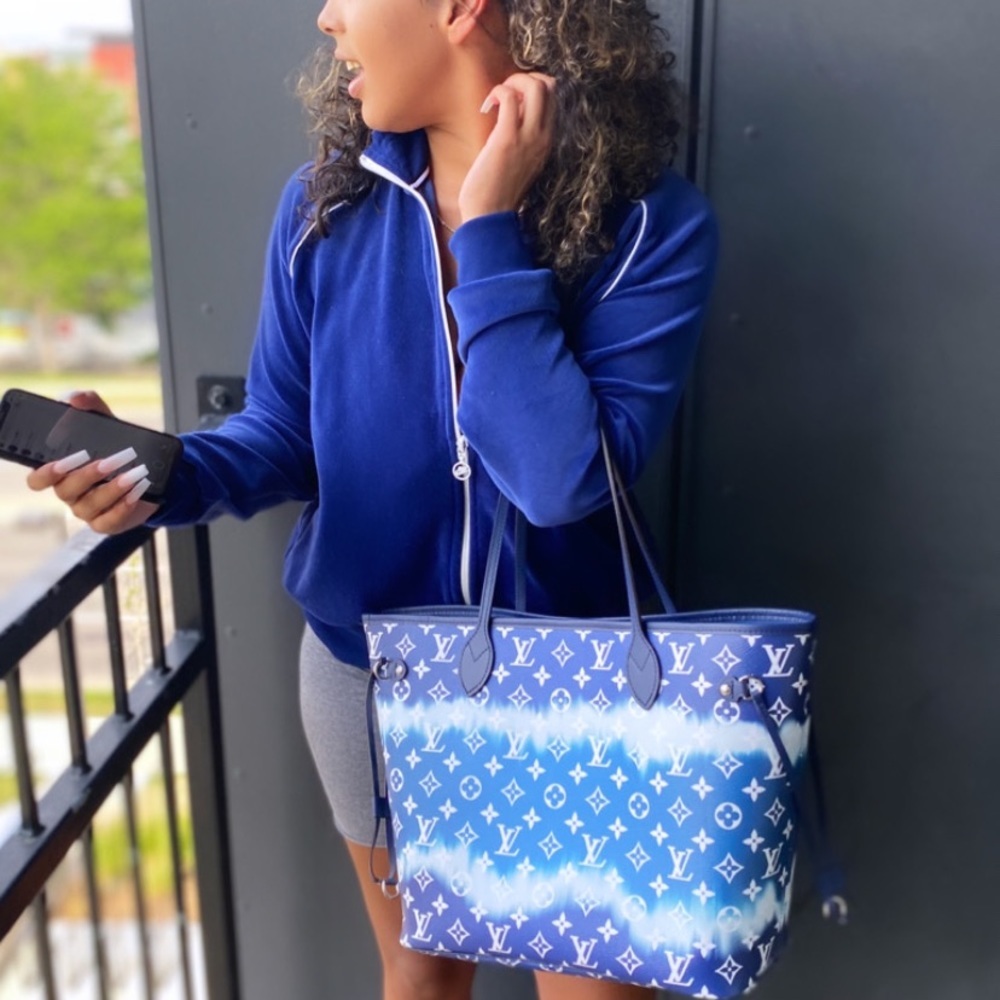 LV ESCALE NEVERFULL MM BLUE
